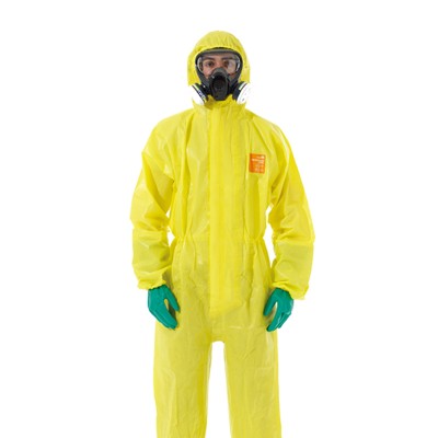 微護佳MC3000全身連體防化實驗製藥耐酸鹼危化運輸工作耐用防護服